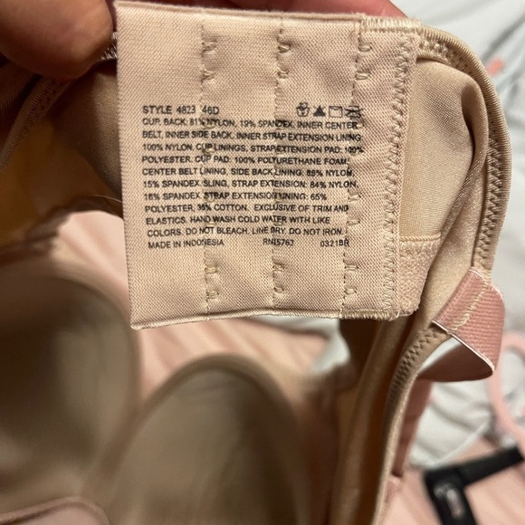 Playtex Nude Bra, 46D - Picture 4 of 4